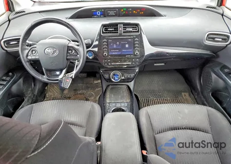 2021 Toyota Prius Prime Le z USA, uszkodzony, nr VIN JTDKAMFP1M3173600